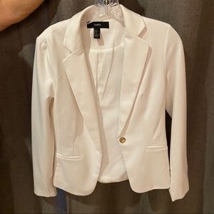 White suit jacket